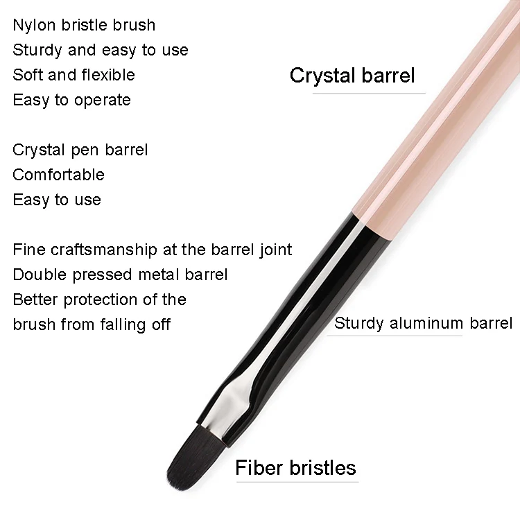 Acrylic Tea Color Pen Brush Beauty Nail Pen Color Painting Drawing Pen Light Therapy Pen(KS11) - Image 5