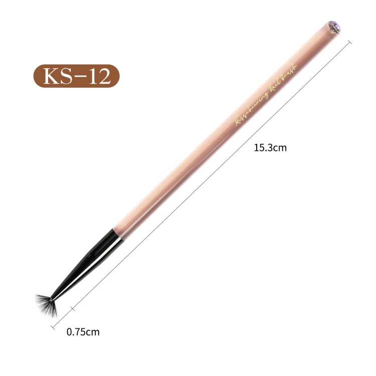 Acrylic Tea Color Pen Brush Beauty Nail Pen Color Painting Drawing Pen Light Therapy Pen(KS12) - Image 2