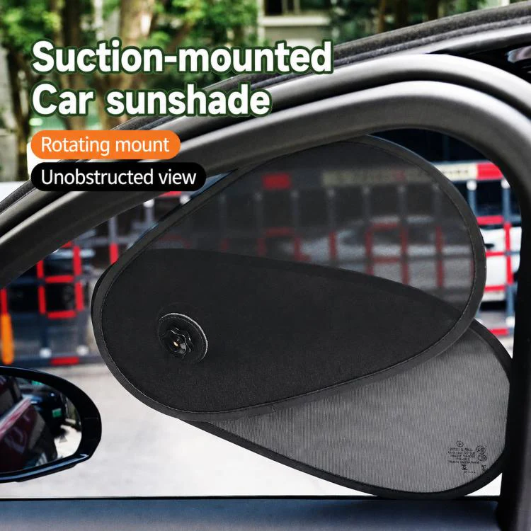 Adjustable Suction Cup Car Window Sun Shade, Summer UV Protection & Heat Insulation Curtain - Image 3