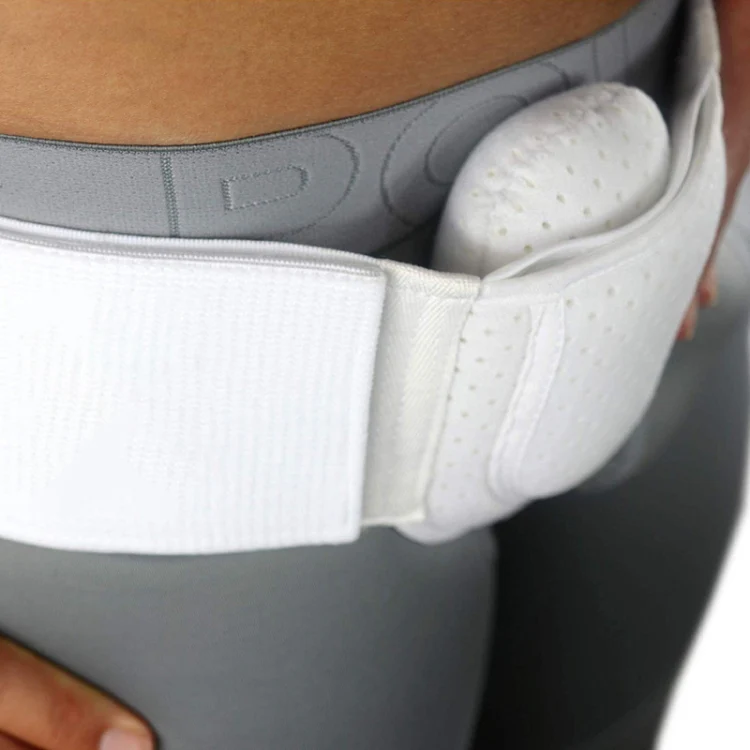 Adult Hernia Belt Groin Protection Belt, Color: White - Image 7