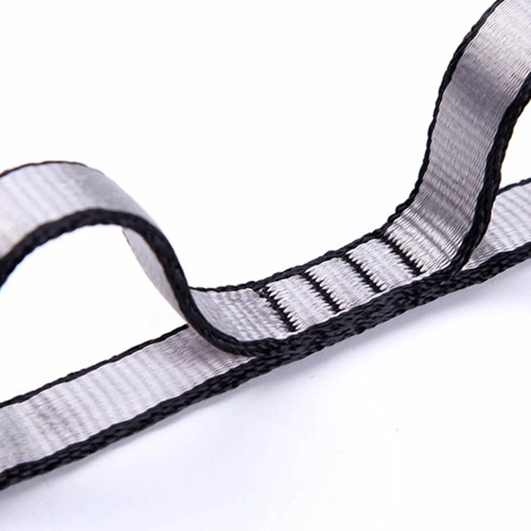Aerial Yoga Hammock 7 Ring Extension Belt Nylon High-Strength Double Belt Hammock Strap, Length: 1.1m(Red) - Image 3