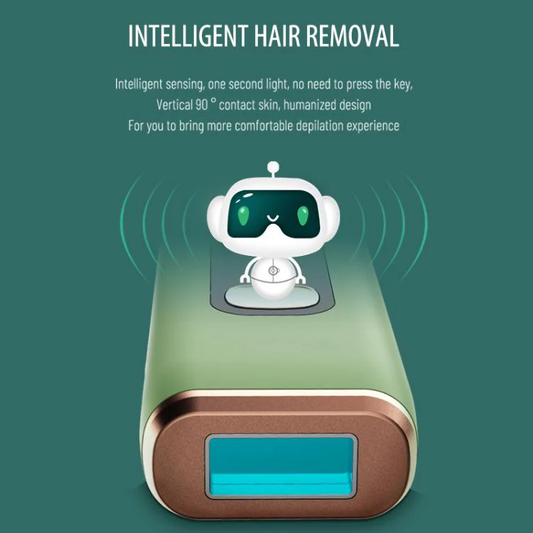 AI09 IPL Electric Hair Removal Device, Plug Type:EU Plug(Green) - Image 4