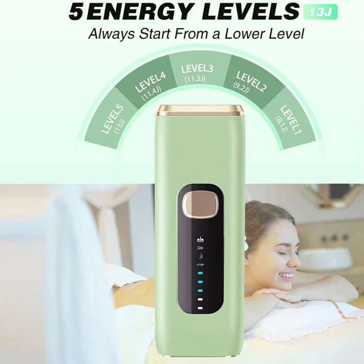 AI09 IPL Electric Hair Removal Device, Plug Type:US Plug(White) - Image 5
