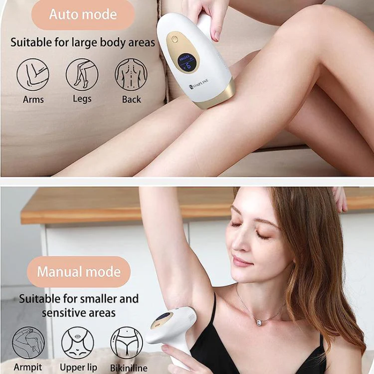 AI17 IPL Electric Ice Hair Removal Device, Plug Type:EU Plug(White) - Image 10