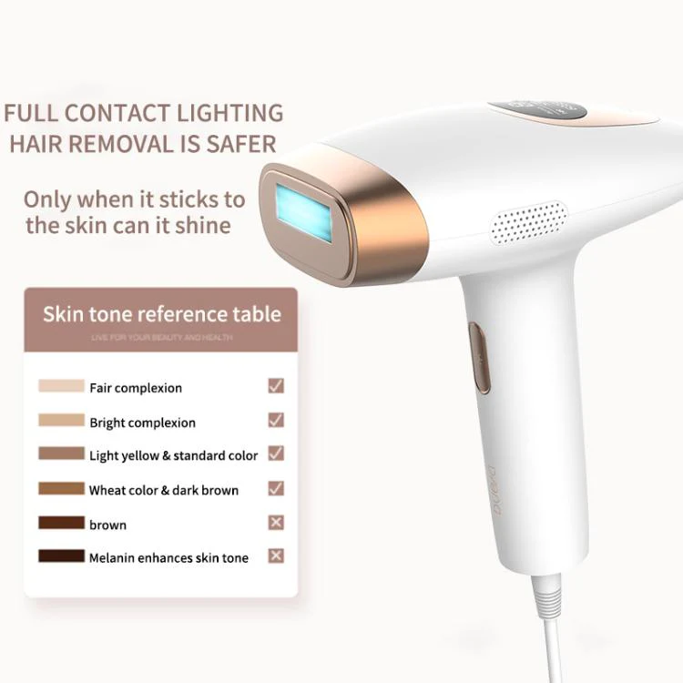 AI17 IPL Electric Ice Hair Removal Device, Plug Type:EU Plug(White) - Image 2
