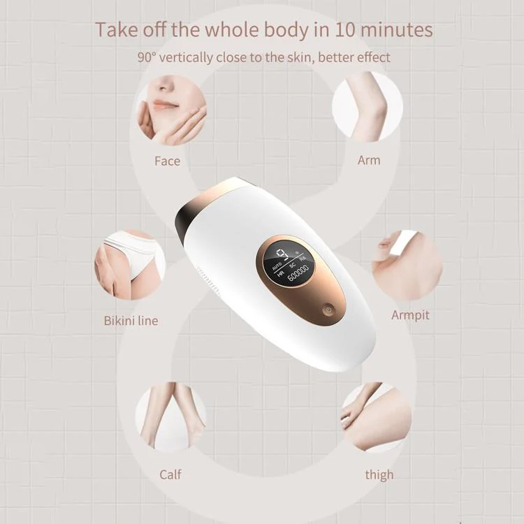 AI17 IPL Electric Ice Hair Removal Device, Plug Type:US Plug(White) - Image 7