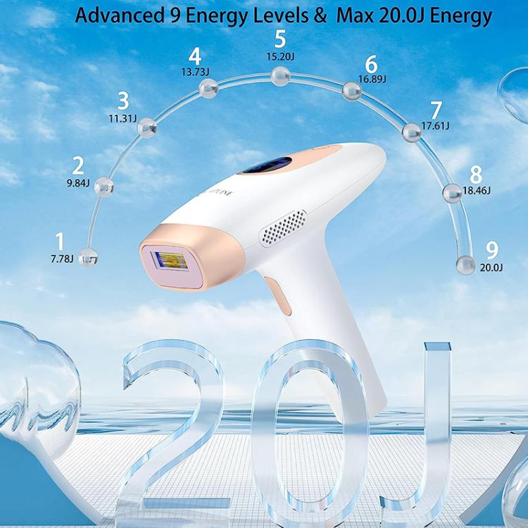 AI17 IPL Electric Ice Hair Removal Device, Plug Type:US Plug(White) - Image 9