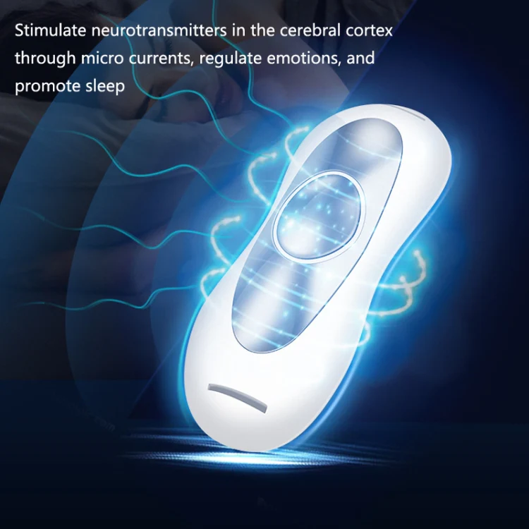 Aimanfun 904 Micro-Current Sleep Aid Portable Wireless Fast Sleep Device(White) - Image 6