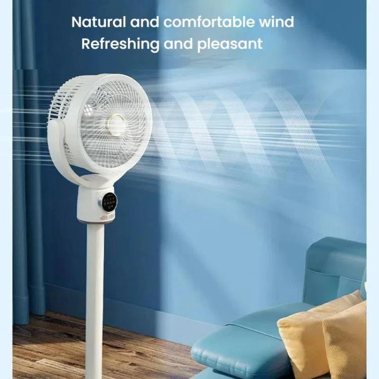 Air Circulation Fan Turbo Light Convection Standing Fan Remote Control Timer Floor Fan, Style: Rechargeable - Image 3