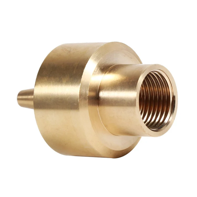 All Brass Flower Column Nozzle Inner Wire Garden Water Features Landscape Fountain Nozzle, Specification: DN50 2 inch - Image 4