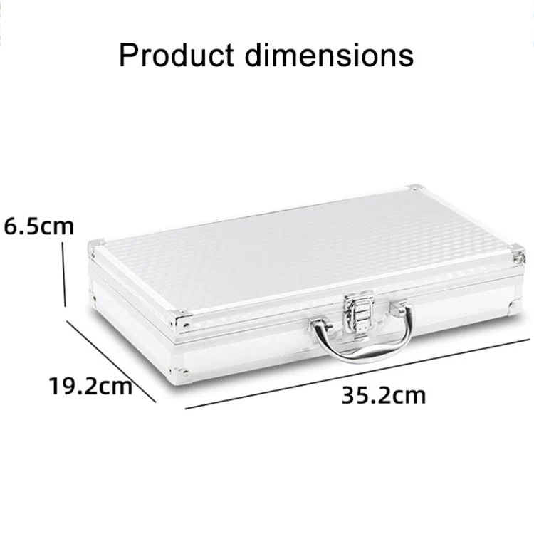 Aluminum Alloy Multifunctional Hardware Portable Sound Card Tool Storage Box - Image 3