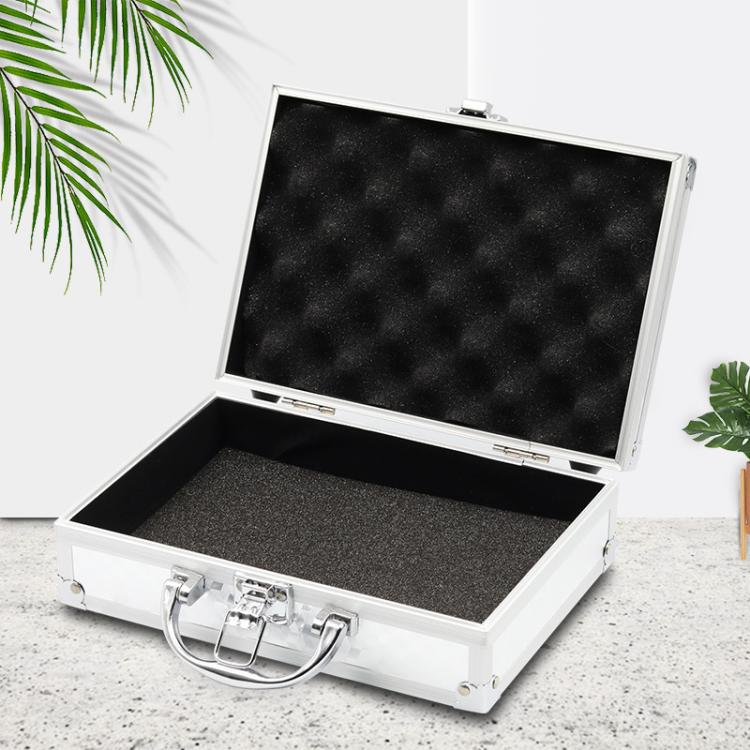 Aluminum Alloy Multifunctional Household Portable Tool Box(Silver) - Image 3