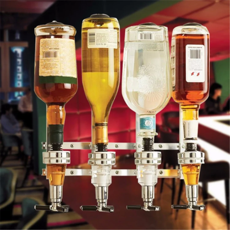 Aluminum Alloy Wall-mounted Dosing Dispenser Cocktail Bartender Wine Head, Specification:Quantitative 30 ml - Image 7