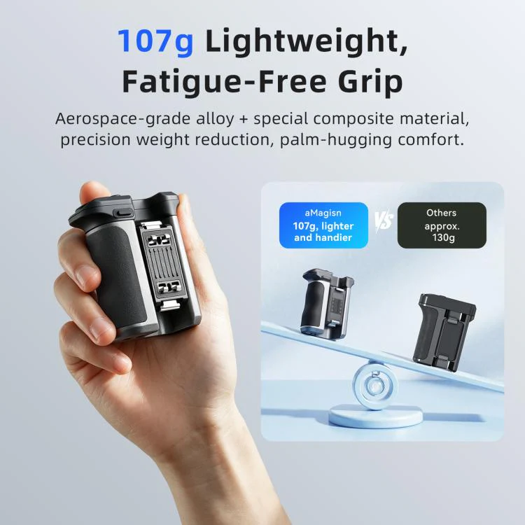 aMagisn Bluetooth Xplorer Grip Kit For Insta360 Ace Pro 2 / Ace Pro / X5 / X4 Air / X4 / X3 - Image 7
