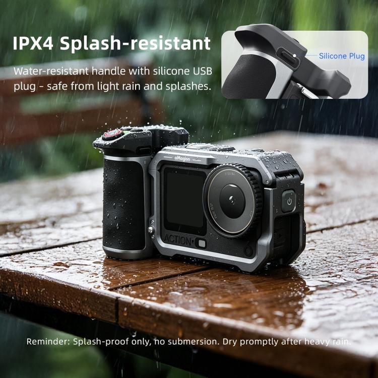aMagisn Bluetooth Xplorer Grip Kit For Insta360 Ace Pro 2 / Ace Pro / X5 / X4 Air / X4 / X3 - Image 9
