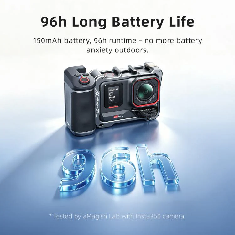 aMagisn Bluetooth Xplorer Grip Kit For Insta360 GO Ultra - Image 13