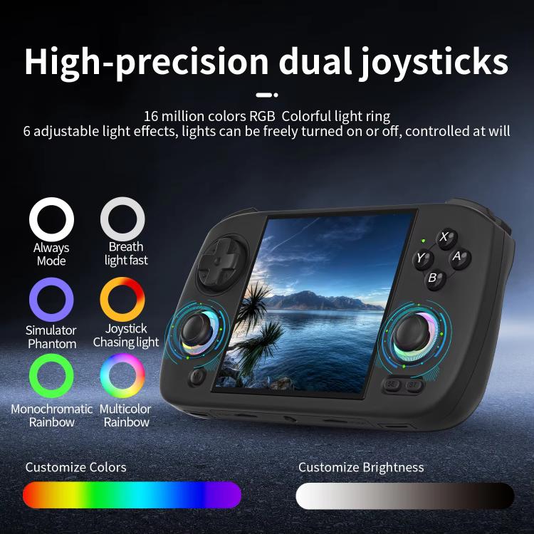 ANBERNIC RG CubeXX 3.95-Inch IPS Screen Handheld Game Console Supports WiFi Bluetooth, Linux 64-Bit 32G+128G(White) - Image 6