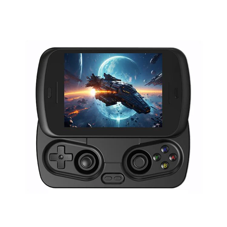 ANBERNIC RG Slide Video Game Console 4.7-Inch LTPS In-Cell Screen Android 13 OS For Retro/Cloud Gaming & Streaming 8+128G(Black)