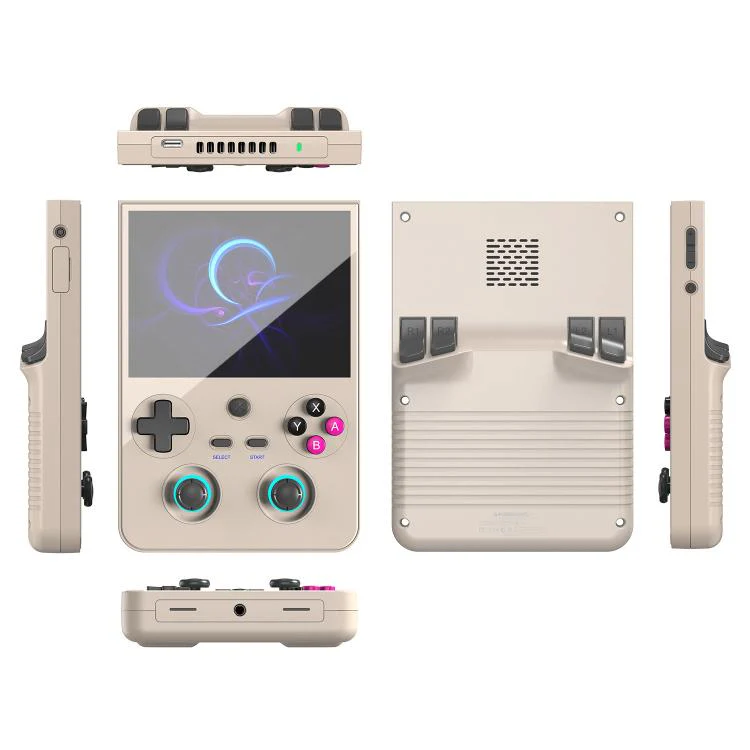 ANBERNIC RG477V 4.7-Inch 120Hz Vertical Handheld Console Dimensity 8300 Chipset, Android 14, RGB Lighting & Gyroscope Built In 8G+128GB+128G SD Card(Black) - Image 11