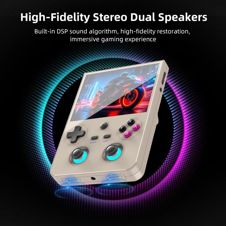 ANBERNIC RG477V 4.7-Inch 120Hz Vertical Handheld Console Dimensity 8300 Chipset, Android 14, RGB Lighting & Gyroscope Built In 8G+128GB+128G SD Card(Black) - Image 6