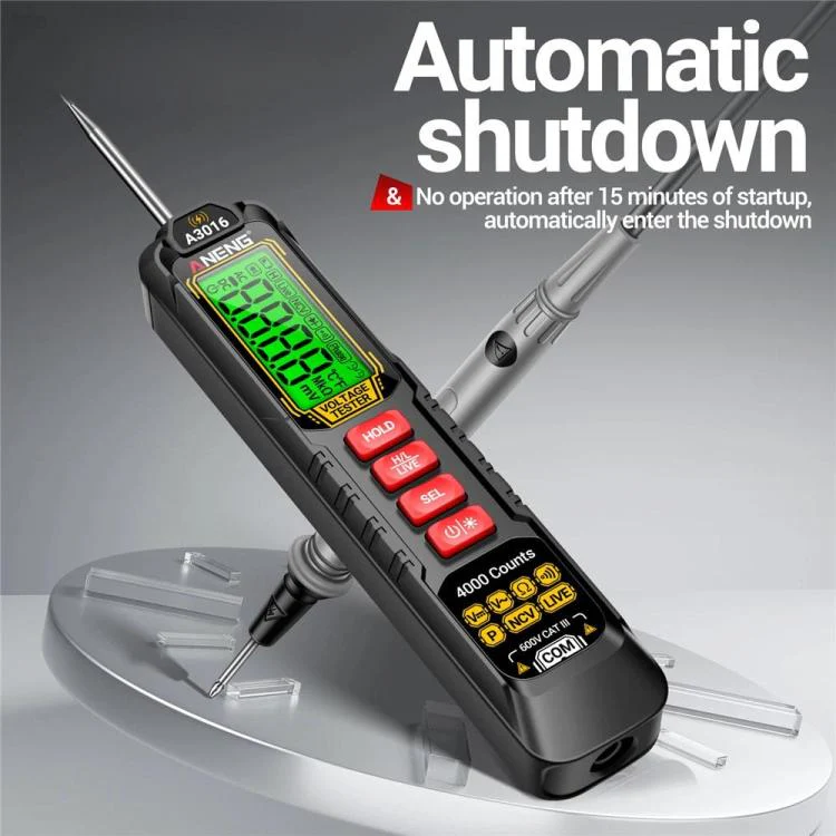 ANENG Digital Intelligent Car Repair Pen Multimeter, Model: A3016 Lithium Battery - Image 9