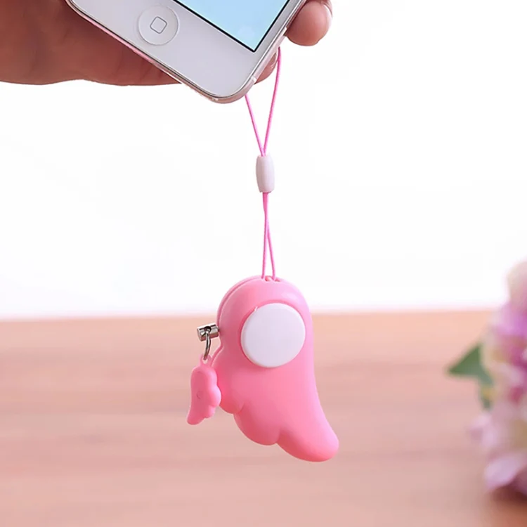 Angel Wing Anti-rape Device Personal Alarm, Self-defense Defend Wolf, Mini Alarm with 90dB Alarm Sound for Girl and Kids (Blue) - Image 7