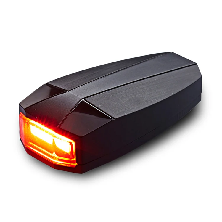 ANTUSI A6 USB Charging COB Light Source Smart Cycling Bike Warning Alarm Tail Light with Remote Control - Image 2