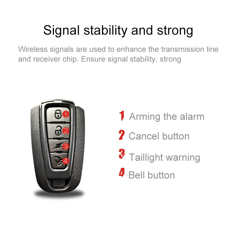 ANTUSI A6 USB Charging COB Light Source Smart Cycling Bike Warning Alarm Tail Light with Remote Control - Image 5