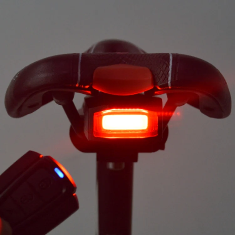 ANTUSI A6 USB Charging COB Light Source Smart Cycling Bike Warning Alarm Tail Light with Remote Control - Image 9