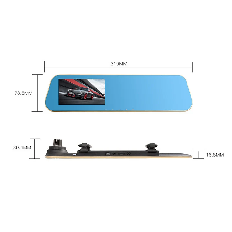 Anytek N8 1080P 4.5 inch IPS Screen Car DVR Driving Recorder - Image 2