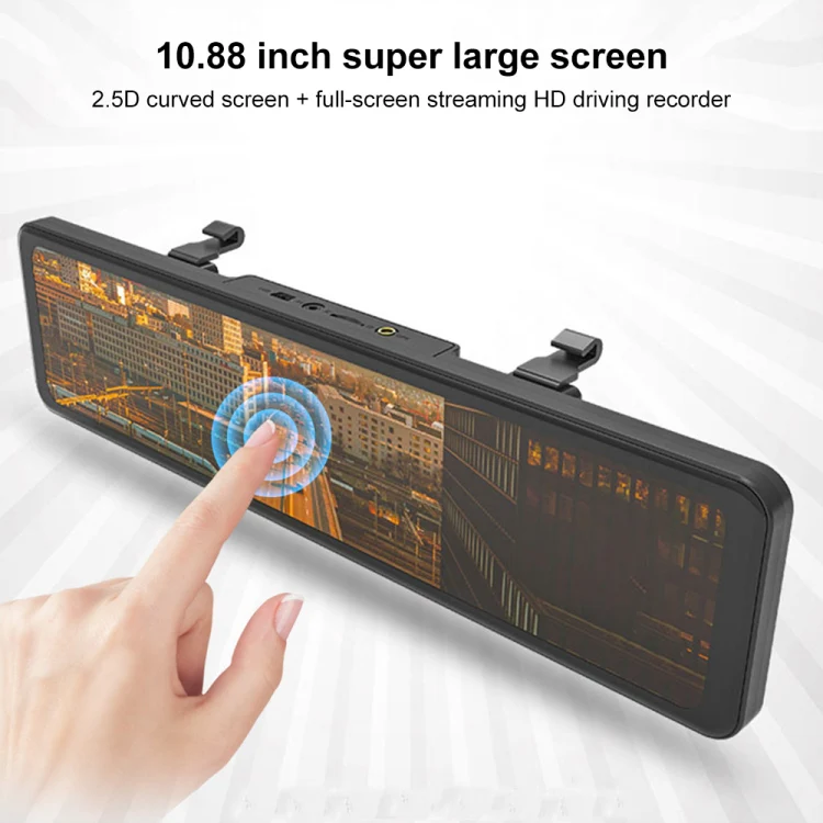 Anytek T300 Ultra HD 1080P 10.88 inch IPS Touch Screen Car DVR Driving Recorder - Image 3