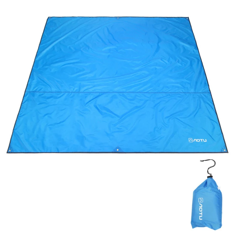 AOTU AT6220 Oxford Cloth Outdoor Camping Picnic Beach Mat, Size: 220 x 180cm (Blue)