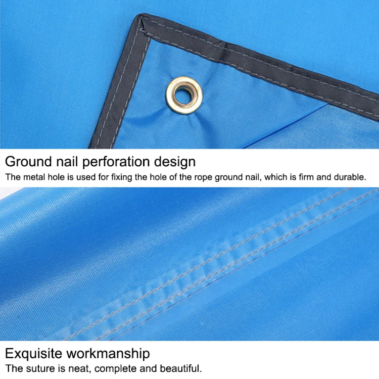 AOTU AT6220 Oxford Cloth Outdoor Camping Picnic Beach Mat, Size: 220 x 180cm (Blue) - Image 4