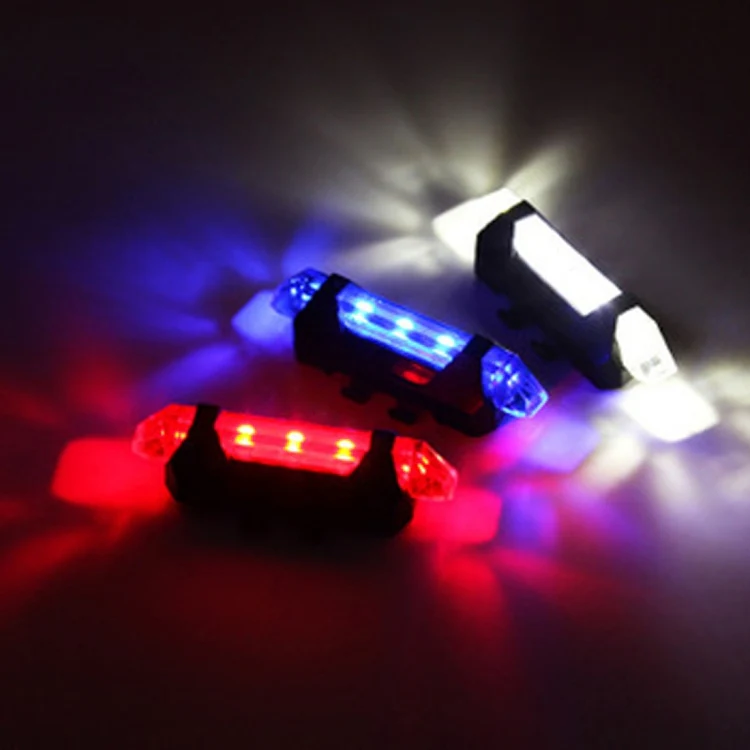 AQY-093 Detachable USB Rechargeable LED Bike Taillight(Blue) - Image 16