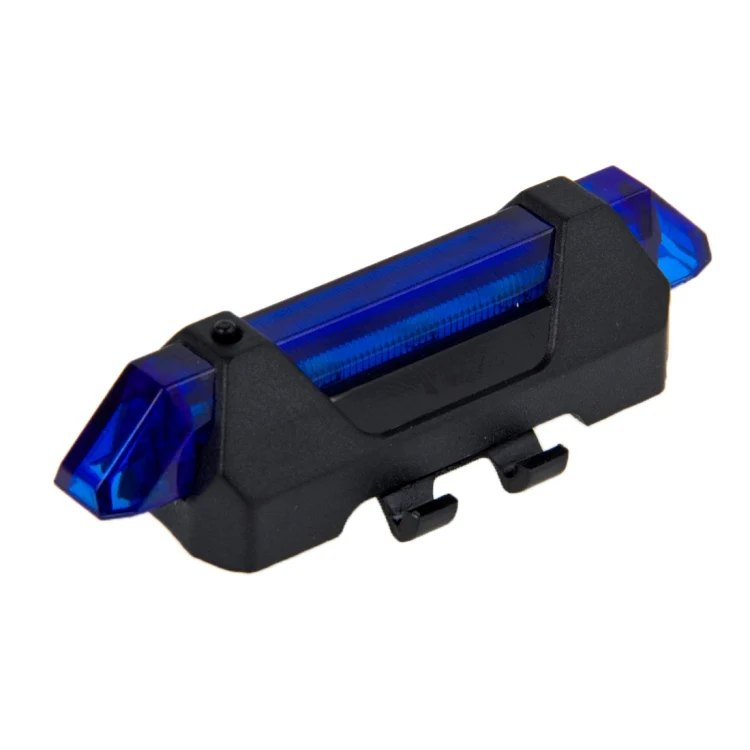 AQY-093 Detachable USB Rechargeable LED Bike Taillight(Blue) - Image 2