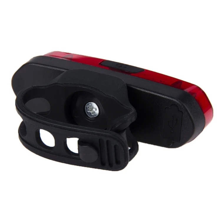 AQY-096 IPX4 Detachable USB Rechargeable Single Color LED Bike Taillight (Red) - Image 3