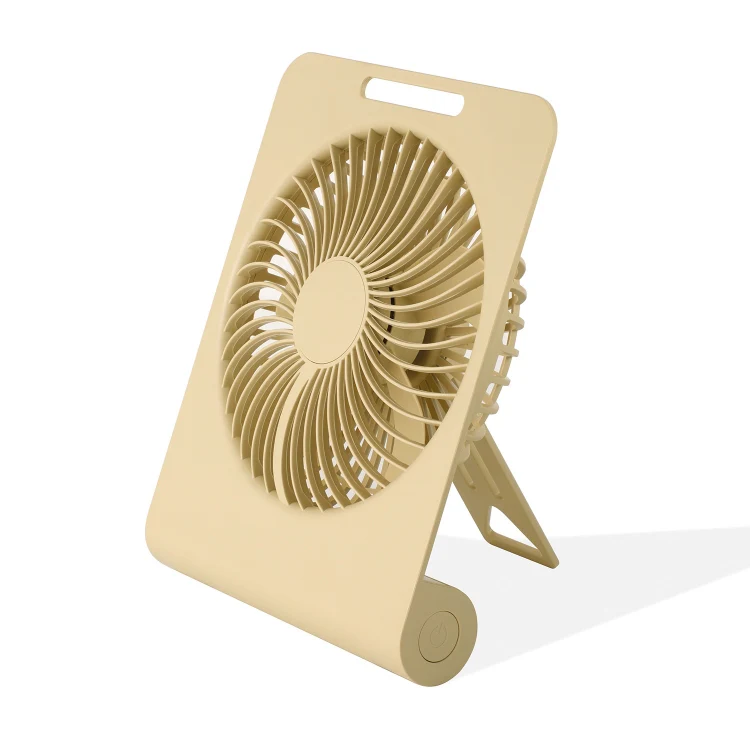 AR-13 Home Office Hanging Fan Summer Cooler Silent Operation Desktop Fan(Yellow)