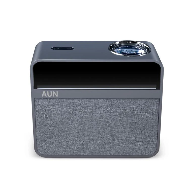 AUN A45 Pro 1080P Android ATV OS Smart Projector, Plug:EU Plug(Grey) - Image 2