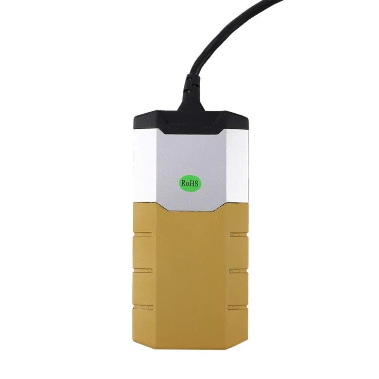 Autocom CDP Professional Car Bluetooth Diagnostic Cables Aluminum Alloy OBD2 Diagnostic Tool Delphi DS150E (Gold) - Image 2