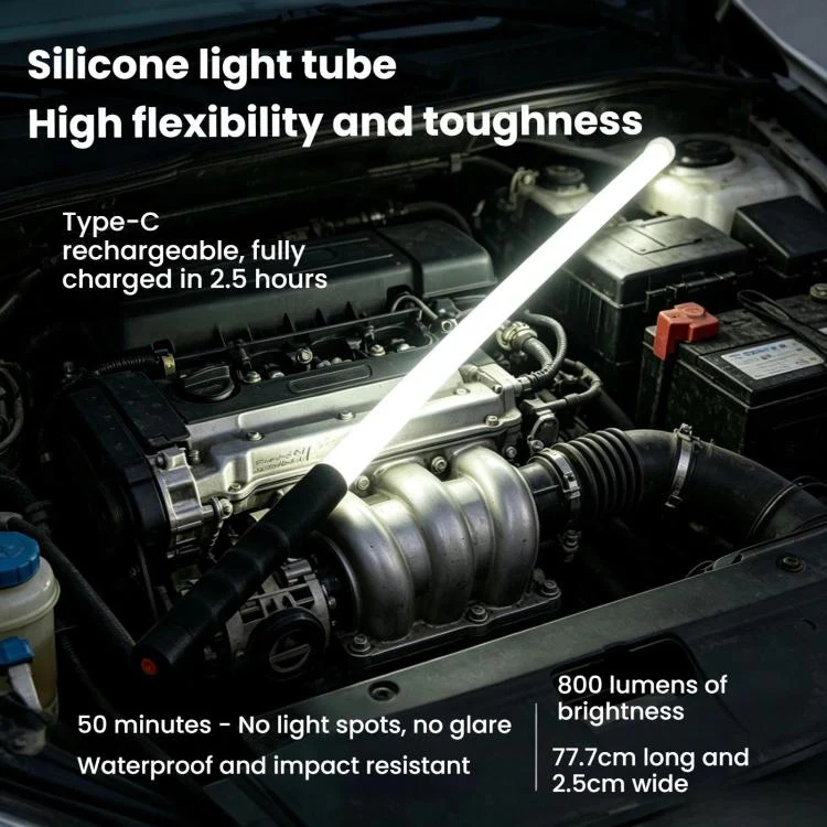 Automotive Repair Outdoor Multifunctional Flexible LED Silicone Light Strip(Blue) - Image 7