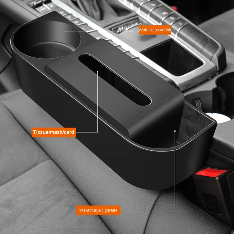 Automotive Seat Slit Organizing Box Car Seam Storage Compartment, Model: 9197 - Image 5