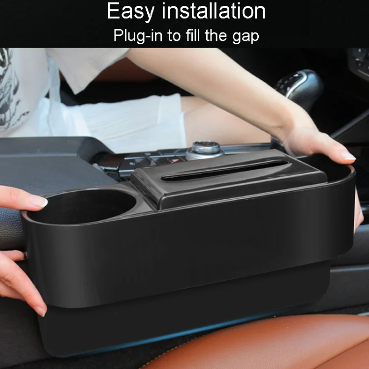Automotive Seat Slit Organizing Box Car Seam Storage Compartment, Model: 9197 - Image 7
