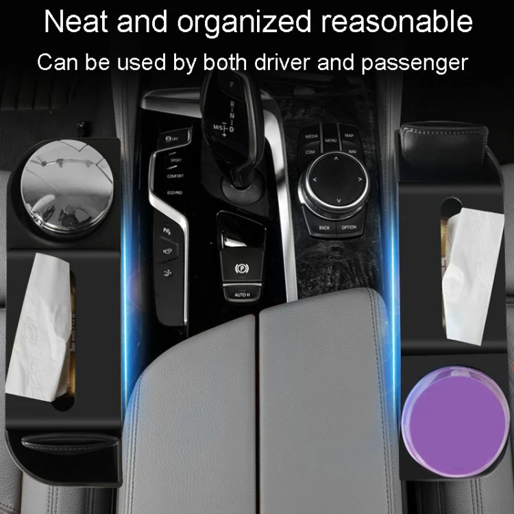 Automotive Seat Slit Organizing Box Car Seam Storage Compartment, Model: 9197 - Image 8