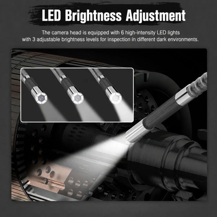 AUTOOL SVB305 1080P High Definition Visual Endoscope Deposit Inspection Tool For Auto Engine Maintenance - Image 7