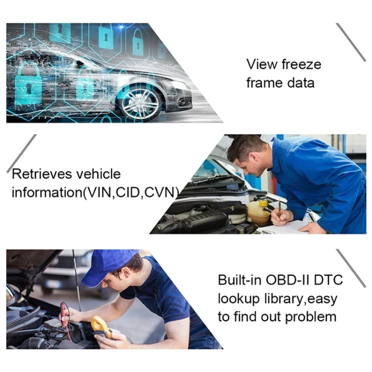 AUTOPHIX OM123 Car Portable OBD2 Scanner Car Diagnostic Tool OBD 2 Automotive Scanner EOBD Code Reader (Orange) - Image 6
