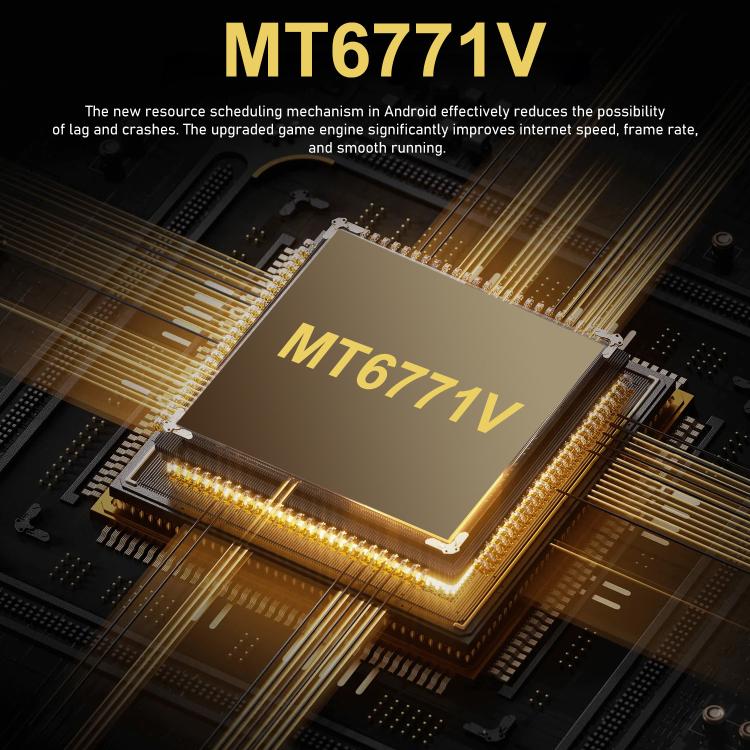 B100, 6GB+128GB, 6.53 inch Android 11 MT6771V Octa Core, Network: 4G, Dual SIM, Plug:EU Plug(Black) - Image 10