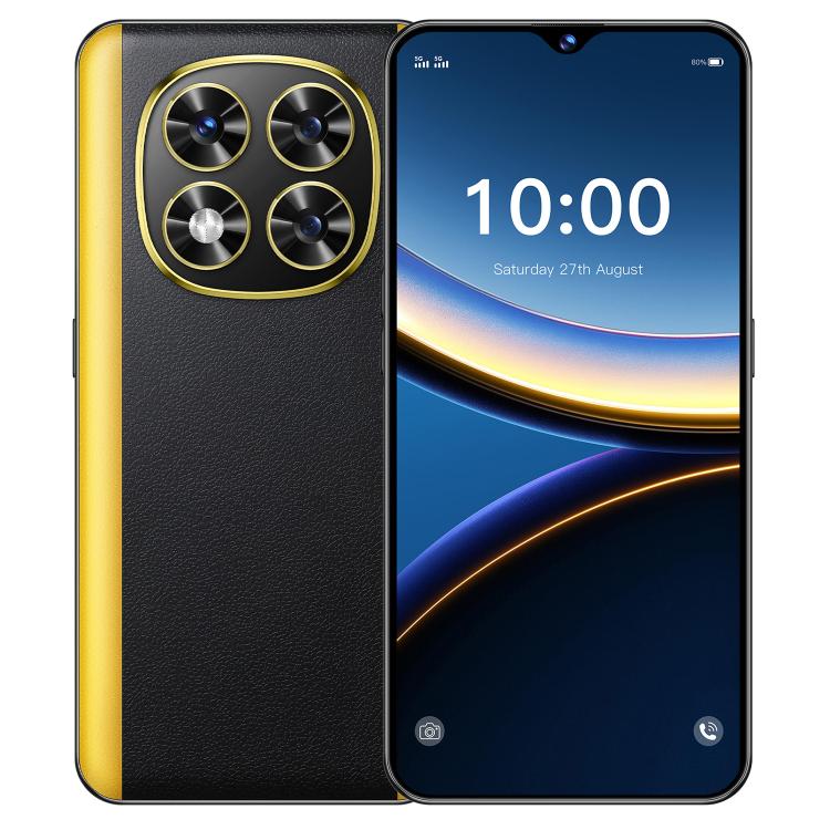 B100, 6GB+128GB, 6.53 inch Android 11 MT6771V Octa Core, Network: 4G, Dual SIM, Plug:UK Plug(Black)