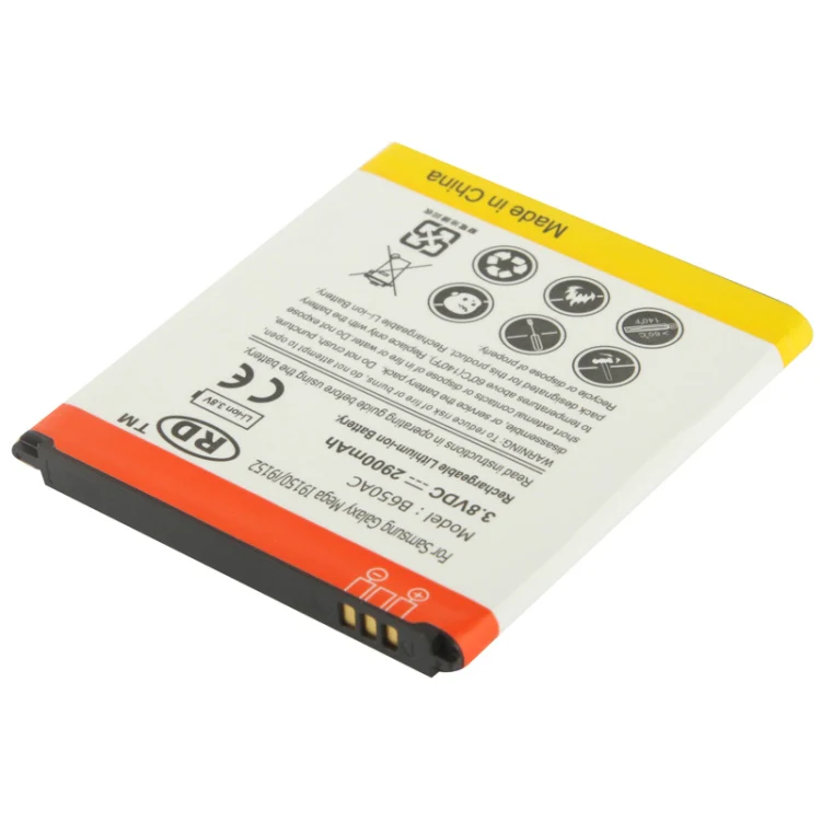 B650AC 2900mAh Replacement Battery for Galaxy Mega 5.8 / i9150 / i9152(Black)(Black) - Image 3