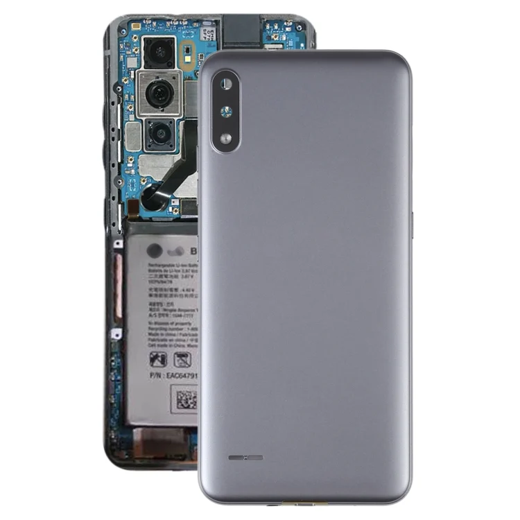 Back Battery Cover for LG K22 LMK200Z LMK200E LMK200B LM-K200(Grey)