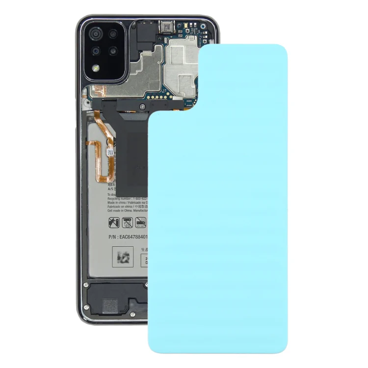 Back Battery Cover for LG K42 LMK420 LM-K420 LMK420H LM-K420H LMK420E LM-K420E LMK420Y LM-K420Y(Blue)
